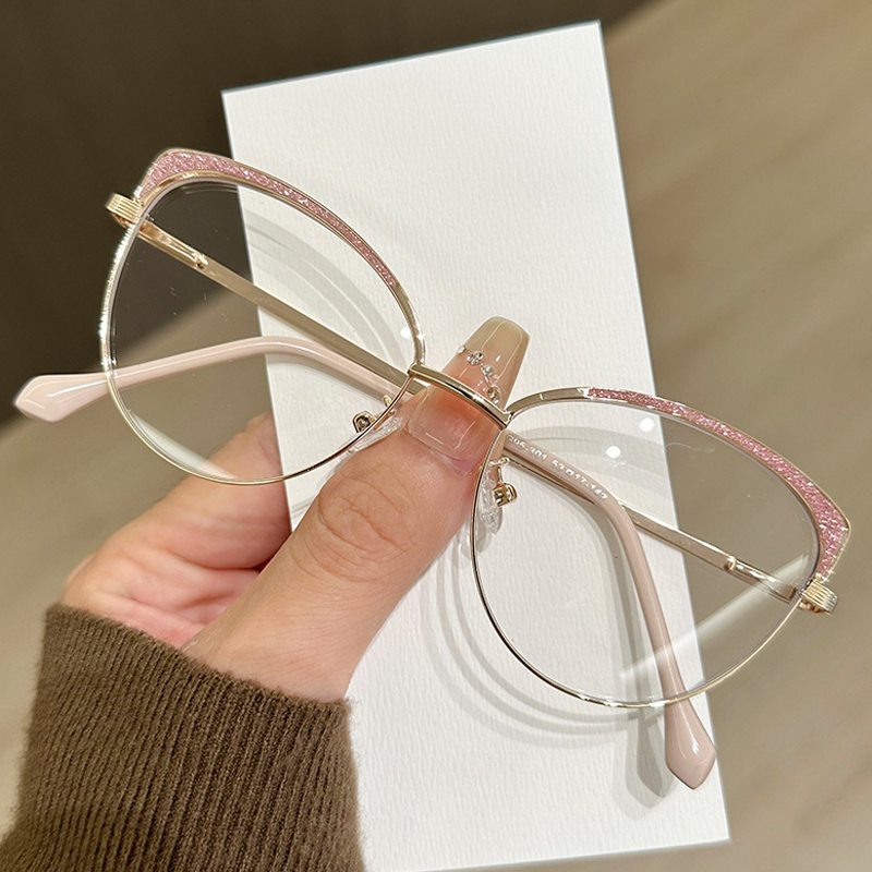 Metal Optical Spectacle Cat Eye Eyeglass