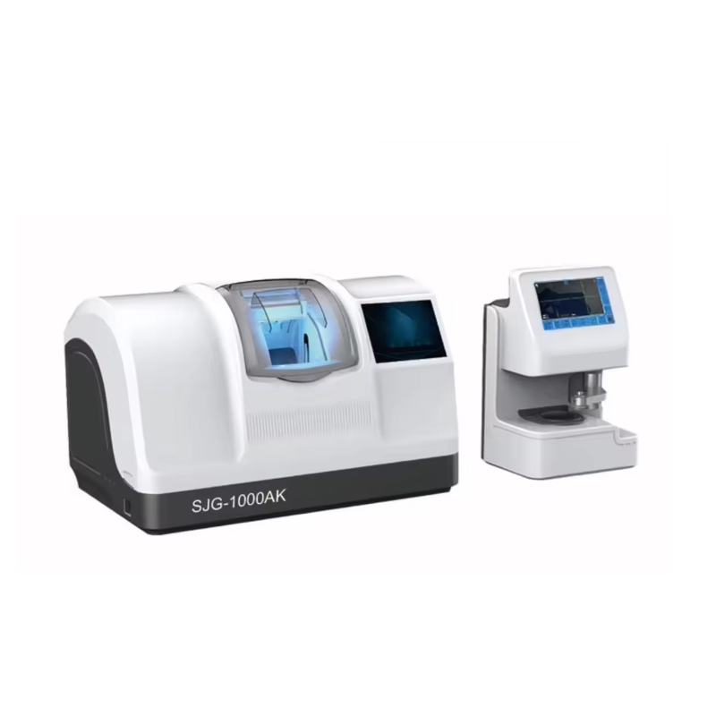 SJG-1000AK Optical Automatic Lens Edging Machine With Touch Screen for Ophthalmic Lens Edging Half-frame Glasses