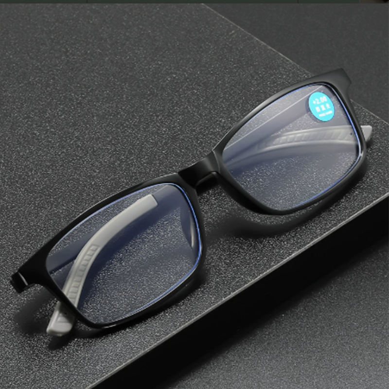 Plastic Anti-Blue Light Reading Glasses for Men and Women