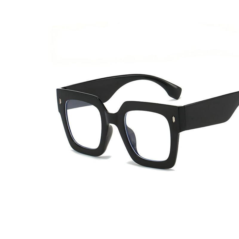 Big Square Vintage Anti-blue Light Unisex Glasses Frame